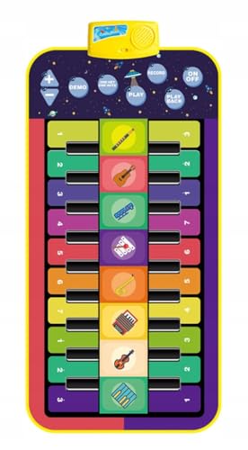 Kindermusikmatte Musik, Spielzeug für Kinder ab 1 2 3 4 Jahre, Klavier, Tanzmatte Geschenk für Kinder Mädchen Jungen Weihnachten Geburtstag Kindermusikmatte Musik, Spielzeug für Kinder ab 1 2 3 4 Jahre, Klavier, Tanzmatte Geschenk für Kinder Mädchen Jungen Weihnachten Geburtstag von Zaxer