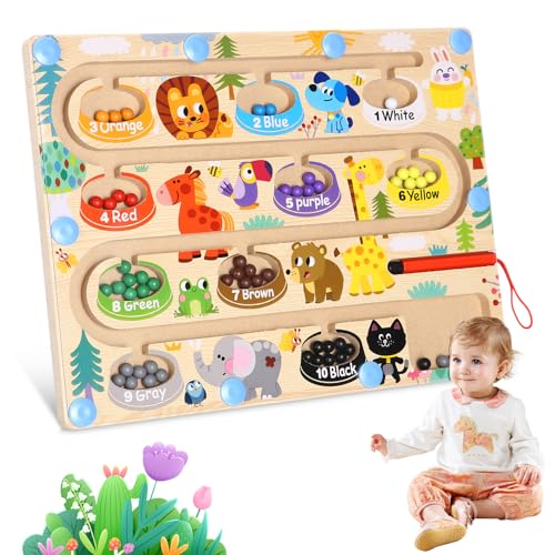 Zaxiva Montessori Spielzeug, Magnetic Spiel, Magnetspiel, Magnet Spielzeug Kinder Zaxiva Montessori Spielzeug, Magnetic Spiel, Magnetspiel, Magnet Spielzeug Kinder von Zaxiva