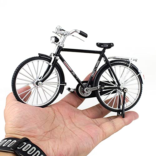 Mini-Fahrräder | Unique Finger Bikes Sammlermodelle, Rot, Schwarz | Miniatur-Fahrrad-Spielzeug, Fahrrad-Ornamente für Büro-Schreibtisch-Dekoration, Esstisch-Mittelstück, Bücherregal-Dekoration Zceplem von Zceplem