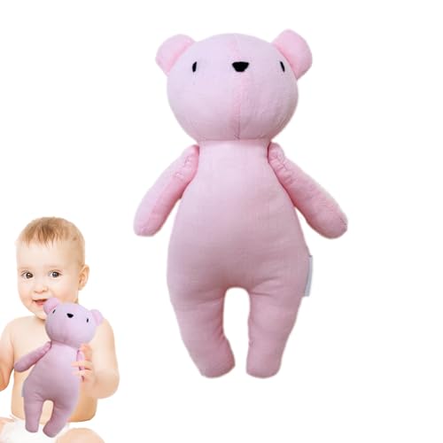 Zceplem Kids Sleep Bear Doll, Soft Bear Doll Stuffed with Cotton for Adults and Children, Nursery Ornaments Supplies for Living Room, Dormitory, Bedroom, Car, Study Room, Balcony von Zceplem