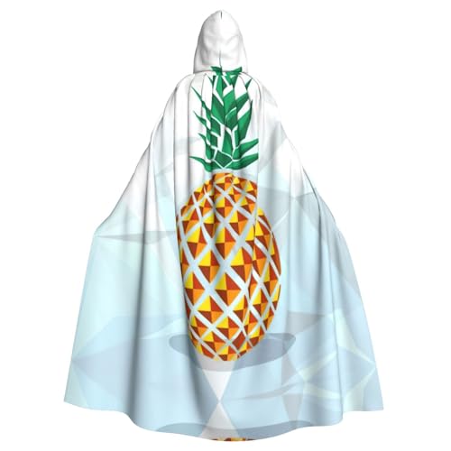 Zcmkjlg Ananas-Umhang mit geometrischem Druck, für Erwachsene, Halloween, Themenpartys, Umhang für Maskerade Zcmkjlg Ananas-Umhang mit geometrischem Druck, für Erwachsene, Halloween, Themenpartys, Umhang für Maskerade von Zcmkjlg