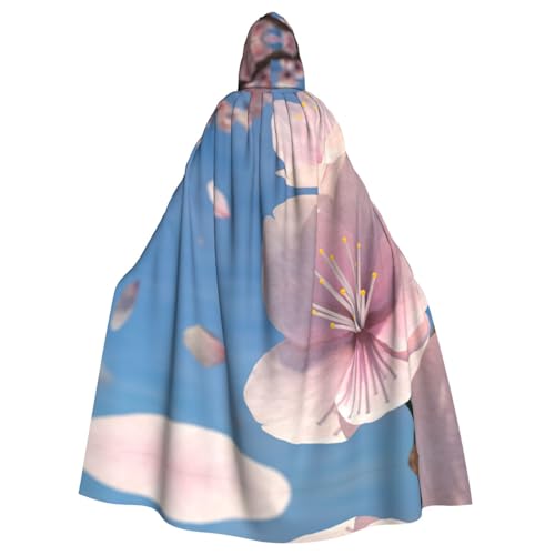 Zcmkjlg Kapuzenumhang mit Kirschblüten für Erwachsene, Halloween, Themenpartys, Umhang für Maskerade Zcmkjlg Kapuzenumhang mit Kirschblüten für Erwachsene, Halloween, Themenpartys, Umhang für Maskerade von Zcmkjlg