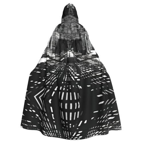 Zcmkjlg Lichtmuster für Erwachsene, Halloween-Kapuzenumhang, Themenpartys, Umhang für Maskerade Zcmkjlg Lichtmuster für Erwachsene, Halloween-Kapuzenumhang, Themenpartys, Umhang für Maskerade von Zcmkjlg