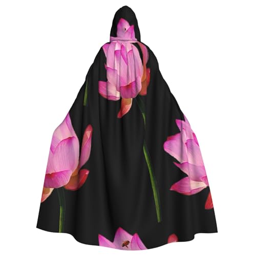Zcmkjlg Lotus Printing Halloween-Kapuzenumhang für Erwachsene, Themenpartys, Umhang für Maskerade Zcmkjlg Lotus Printing Halloween-Kapuzenumhang für Erwachsene, Themenpartys, Umhang für Maskerade von Zcmkjlg