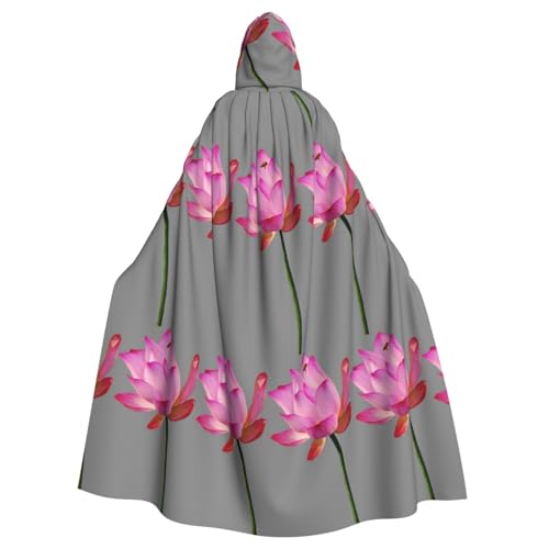 Zcmkjlg Lotus Printing Halloween-Kapuzenumhang für Erwachsene, Themenpartys, Umhang für Maskerade Zcmkjlg Lotus Printing Halloween-Kapuzenumhang für Erwachsene, Themenpartys, Umhang für Maskerade von Zcmkjlg