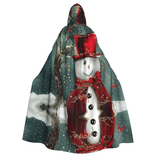Zcmkjlg Weihnachtsdruck für Erwachsene, Halloween, Kapuzenumhang, Themenpartys, Umhang für Maskerade Zcmkjlg Weihnachtsdruck für Erwachsene, Halloween, Kapuzenumhang, Themenpartys, Umhang für Maskerade von Zcmkjlg