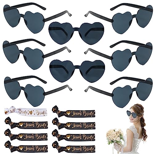 ZeYou 16 Stück JGA Partybrillen Set, JGA Armbänder Frauen,Vintage Herzform Brille,Bride Herz Brille,Party Sonnenbrille, Herz Brille Braut Armbänder,Für Hochzeitsfeier, Junggesellenabschied Frauen ZeYou 16 Stück JGA Partybrillen Set, JGA Armbänder Frauen,Vintage Herzform Brille,Bride Herz Brille,Party Sonnenbrille, Herz Brille Braut Armbänder,Für Hochzeitsfeier, Junggesellenabschied Frauen von ZeYou