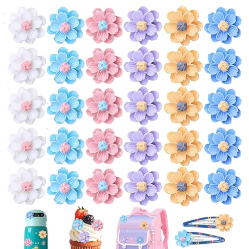 Zeaying 30 Stück Harz Blumen für Torte, Blumen Kuchen Deko Harz, Bunte Blumen Tortendeko, Blumen Torte Deko Hochzeit Cupcake, für Kindergeburtstag, Themen Party, Hochzeit Zeaying 30 Stück Harz Blumen für Torte, Blumen Kuchen Deko Harz, Bunte Blumen Tortendeko, Blumen Torte Deko Hochzeit Cupcake, für Kindergeburtstag, Themen Party, Hochzeit von Zeaying