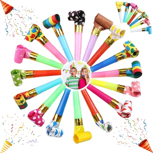Zeaying 30 Stücke Kinder Party Gebläse, Party Mehrfarbig Funny Gebläse, Krachmacher Funny Whistles Gebläse, Wird für Neujahrsgeburtstagsfeiern, Kinderfeiern, Weihnachten, Bankette Verwendet Zeaying 30 Stücke Kinder Party Gebläse, Party Mehrfarbig Funny Gebläse, Krachmacher Funny Whistles Gebläse, Wird für Neujahrsgeburtstagsfeiern, Kinderfeiern, Weihnachten, Bankette Verwendet von Zeaying