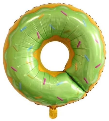 Folienballon Donut, Grün, 69 cm Folienballon Donut, Grün, 69 cm von Zebra Balloons