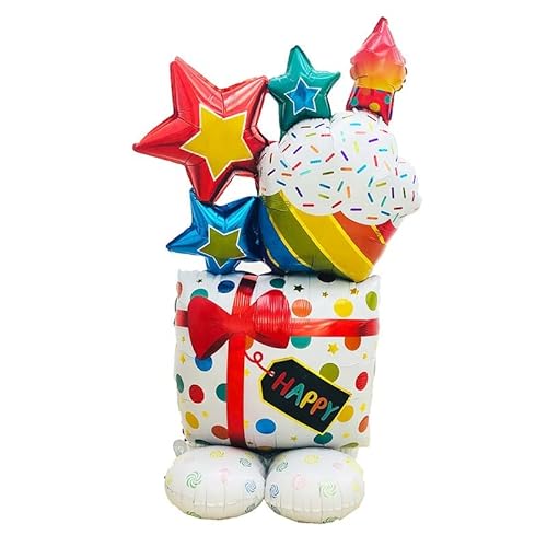 Folienballon mit Standfuß, 1 m Folienballon mit Standfuß, 1 m von Zebra Balloons