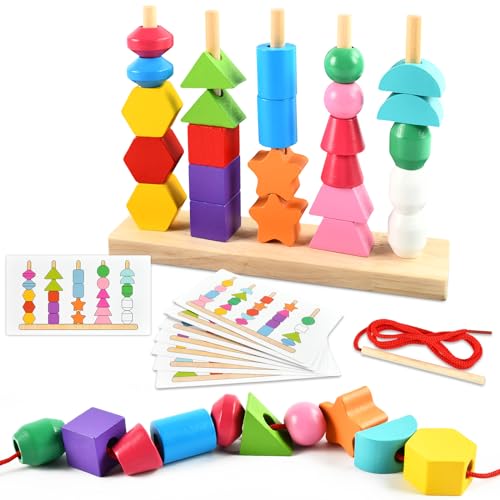 Zecouk Montessori Spielzeug ab 3/4/5/6+ Jahre Kinder Holzspielzeug Sortierspiel Motorikspielzeug Stapelspiel Frühes Lernspiele für Jungen Mädchen Bildungsgeschenke Zecouk Montessori Spielzeug ab 3/4/5/6+ Jahre Kinder Holzspielzeug Sortierspiel Motorikspielzeug Stapelspiel Frühes Lernspiele für Jungen Mädchen Bildungsgeschenke von Zecouk
