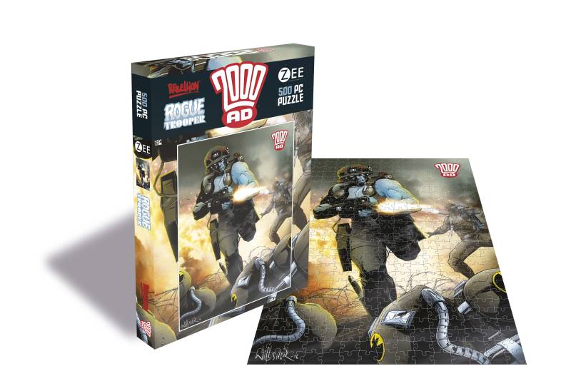 Plan 9 2000 AD - Rogue Trooper 500 Teile Puzzle Zee-Puzzle-25783 von Plan 9