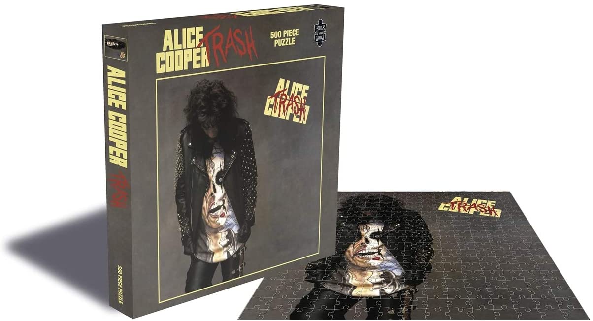 Rock Saws Alice Cooper - Trash 500 Teile Puzzle Zee-Puzzle-25429 von Rock Saws