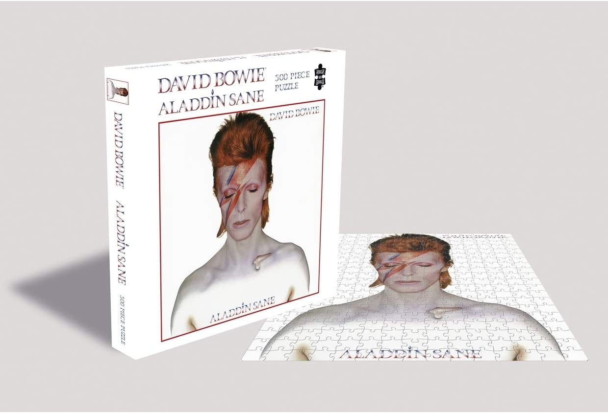 Rock Saws David Bowie - Aladdin Sane 500 Teile Puzzle Zee-Puzzle-25530 von Rock Saws