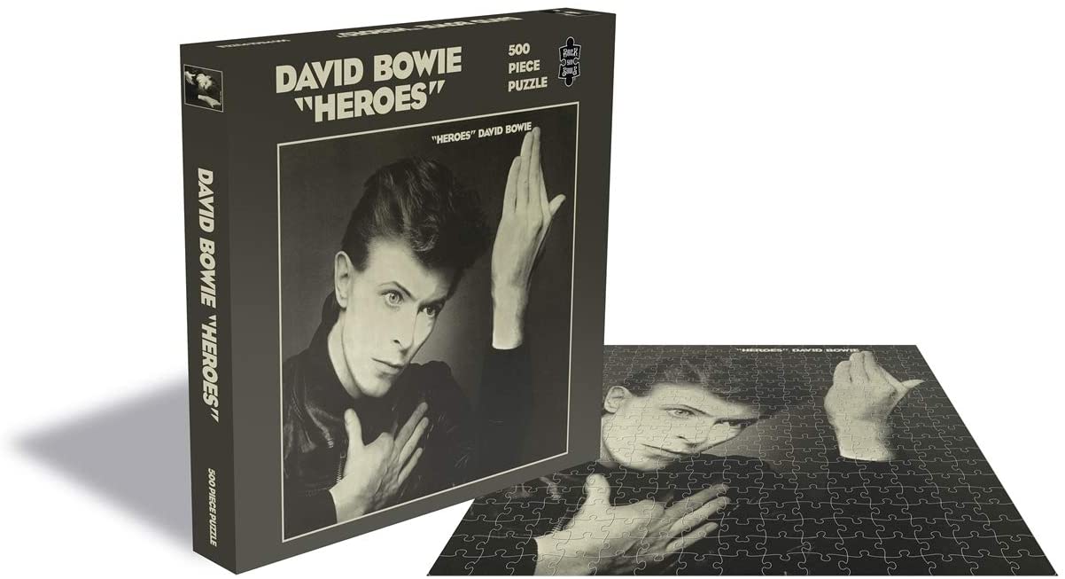 Rock Saws David Bowie - Heroes 500 Teile Puzzle Zee-Puzzle-25529 von Rock Saws