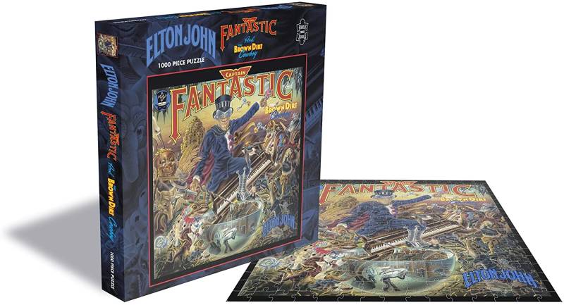 Rock Saws Elton John - Captain Fantastic 1000 Teile Puzzle Zee-Puzzle-26215 von Rock Saws