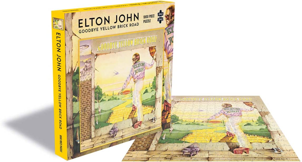 Rock Saws Elton John - Goodbye Yellow Brick Road 1000 Teile Puzzle Zee-Puzzle-26214 von Rock Saws
