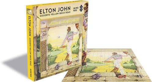 Rock Saws Elton John - Goodbye Yellow Brick Road 500 Teile Puzzle Zee-Puzzle-25149 von Rock Saws