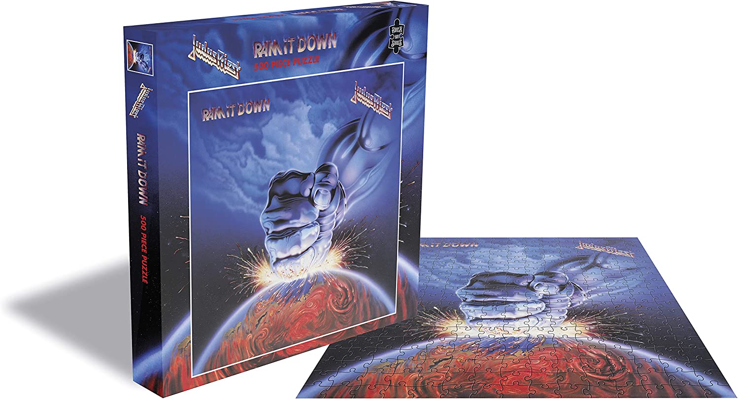 Rock Saws Judas Priest - Ram It Down 500 Teile Puzzle Zee-Puzzle-22891 von Rock Saws