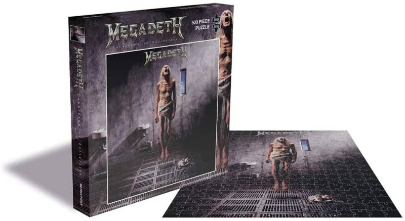 Rock Saws Megadeth - Countdown To Extinction 500 Teile Puzzle Zee-Puzzle-26704 von Rock Saws