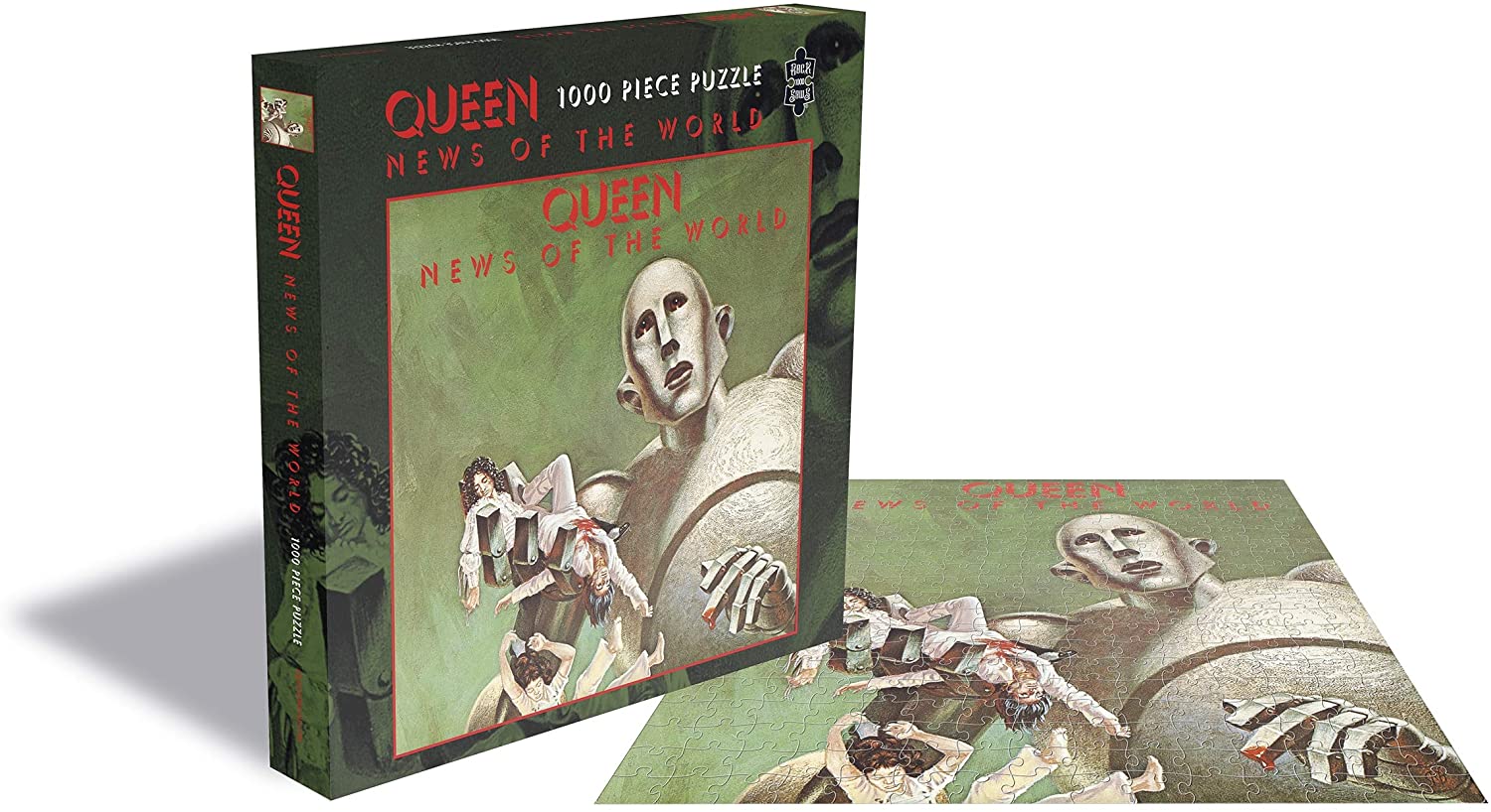 Rock Saws Queen - News of the World 1000 Teile Puzzle Zee-Puzzle-26212 von Rock Saws
