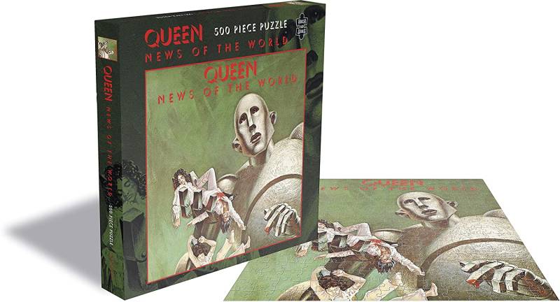 Rock Saws Queen - News of the World 500 Teile Puzzle Zee-Puzzle-24645 von Rock Saws