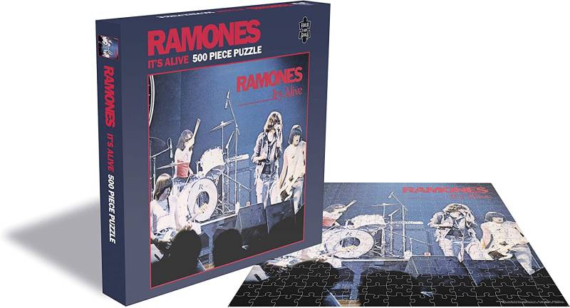 Rock Saws Ramones - It's Alive 500 Teile Puzzle Zee-Puzzle-23450 von Rock Saws
