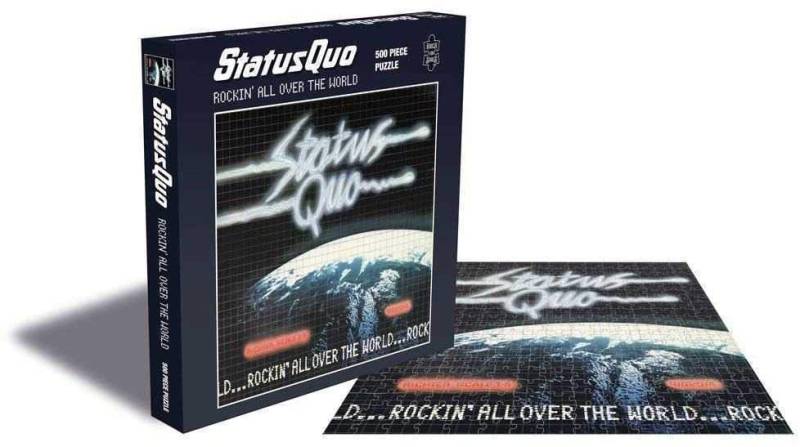 Rock Saws Status Quo - Rockin All Over The World 500 Teile Puzzle Zee-Puzzle-25509 von Rock Saws