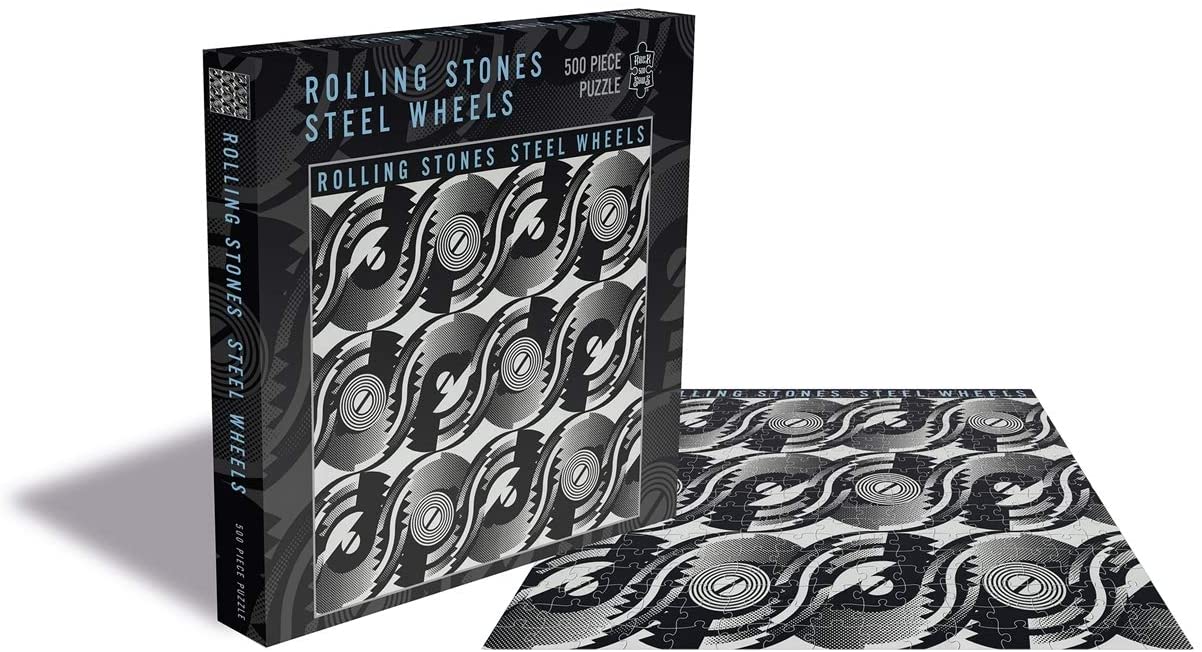Rock Saws The Rolling Stones - Steel Wheels 500 Teile Puzzle Zee-Puzzle-25658 von Rock Saws
