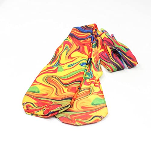 Zeekio Colorful Sock POI – 66 cm Stretch-Nylon-Socken (psychedelisch) von Zeekio