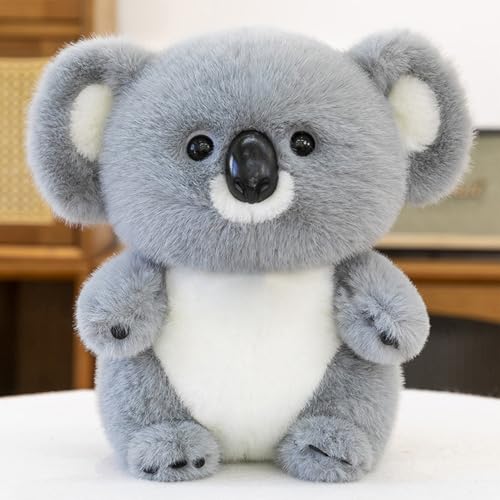 Zegaqae Koala Plüschspielzeug, Lebensechter Koala Gefülltes Tier, Plüschtier Koalas Freund Weicher Kuschelbegleiter, Emotionale Heilungsunterstützung Niedliche Koalas Plüsch Zegaqae Koala Plüschspielzeug, Lebensechter Koala Gefülltes Tier, Plüschtier Koalas Freund Weicher Kuschelbegleiter, Emotionale Heilungsunterstützung Niedliche Koalas Plüsch von Zegaqae