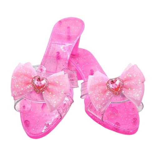 Zegaqae Prinzessinnenschuhe für Kleine Mädchen - Cosplay Requisite High Heels,Kostüm Absätze Für Kostümbegeisterte Bühne Familienfotos Feiertagsveranstalter Maskenbälle von Zegaqae