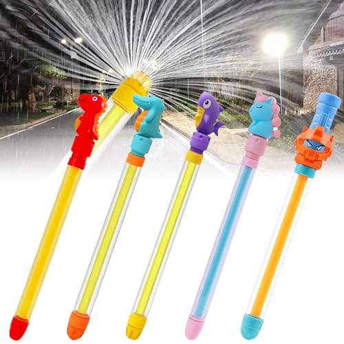 5 Stück Feuerwerk Wasserpistole Spielzeug,Romantische Feuerwerks Wasserpistole,Wasser Feuerwerk Kinder,Wassersprühspielzeug,Waters Fun Pool Spielzeug für Strand und Spielplatz﻿ von ZeiLaBang Kakadi
