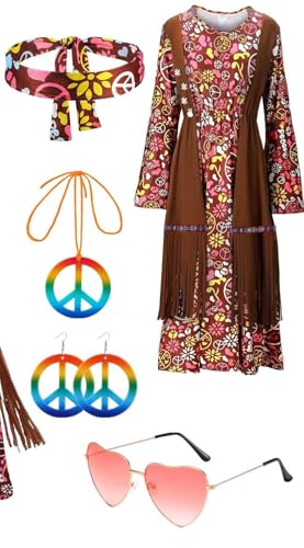 60er 70er Jahre Kostüm Damen,Hippie Kleid Kostüm für Damen,Hippie Kostüm Damen Set,Kostüm Damen Hippie Kleid,60er Jahre Bekleidung Accessoires,Hippie Damen Kleid Set,Hippie Kleidung Damen Kostüm 60er 70er Jahre Kostüm Damen,Hippie Kleid Kostüm für Damen,Hippie Kostüm Damen Set,Kostüm Damen Hippie Kleid,60er Jahre Bekleidung Accessoires,Hippie Damen Kleid Set,Hippie Kleidung Damen Kostüm von ZeiLaBang Kakadi