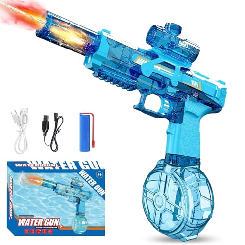 Elektrische Wasserpistole,Hoher Kapazität Wasserpistole,Große Kapazität Wasserpistole,Wasserpistolen für Erwachsene und Kinder,Sommer Wasserspielzeug für Pool, Strandparty Elektrische Wasserpistole,Hoher Kapazität Wasserpistole,Große Kapazität Wasserpistole,Wasserpistolen für Erwachsene und Kinder,Sommer Wasserspielzeug für Pool, Strandparty von ZeiLaBang Kakadi