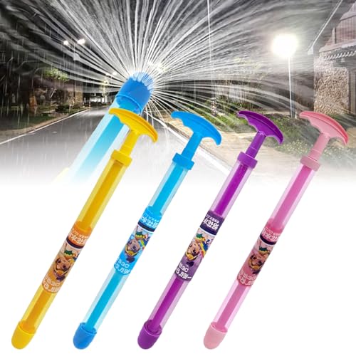 4 Stück Feuerwerk Wasserpistole Spielzeug,Romantische Feuerwerks Wasserpistole,Wasser Feuerwerk Kinder,Wassersprühspielzeug,Waters Fun Pool Spielzeug für Strand und Spielplatz﻿ von ZeiLaBang Kakadi
