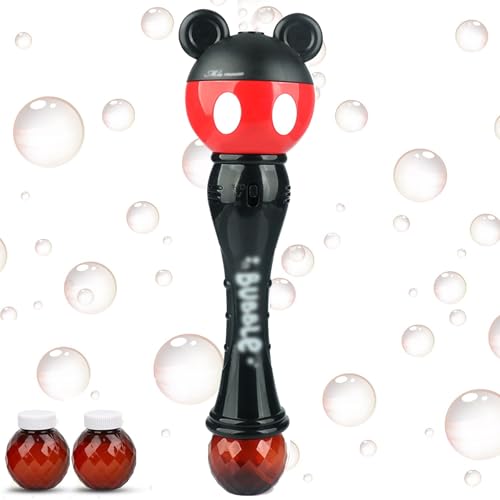 Seifenblasenmaschine Kinder,Bubble Blower Zauberstab,Bubble Maker Maschine,Automatisch Buntes Seifenblasen,Automatische Seifenblasen Spielzeug,Sommer Draussen Spielzeug Geschenk für Kinder von ZeiLaBang Kakadi