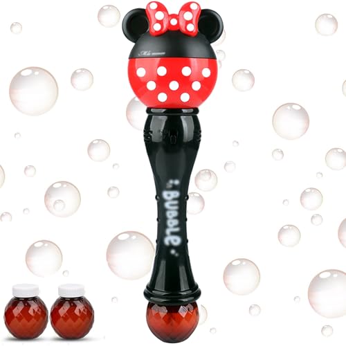 Seifenblasenmaschine Kinder,Bubble Blower Zauberstab,Bubble Maker Maschine,Automatisch Buntes Seifenblasen,Automatische Seifenblasen Spielzeug,Sommer Draussen Spielzeug Geschenk für Kinder von ZeiLaBang Kakadi