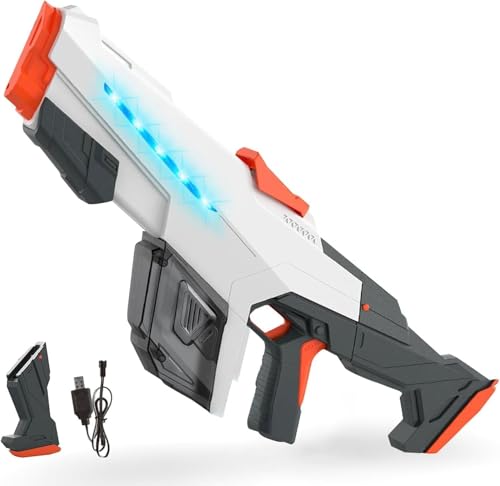 Wasserpistole Elektrisch,Elektrische Wasserpistole für Kinder Erwachsene,Wasserspritzpistole Spritzpistole Wasser,Combat Water Gun,Wasserspielzeug Erwachsene Kinder für Pool Party Strand im Freien von ZeiLaBang Kakadi