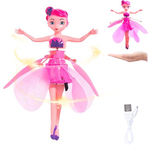 ZeiLaBang Kakadi Flyers Starlight Idol,Schwebende Fee,Magische Fliegende Fee,Fee Fliegend Spielzeu (Rosa) von ZeiLaBang Kakadi