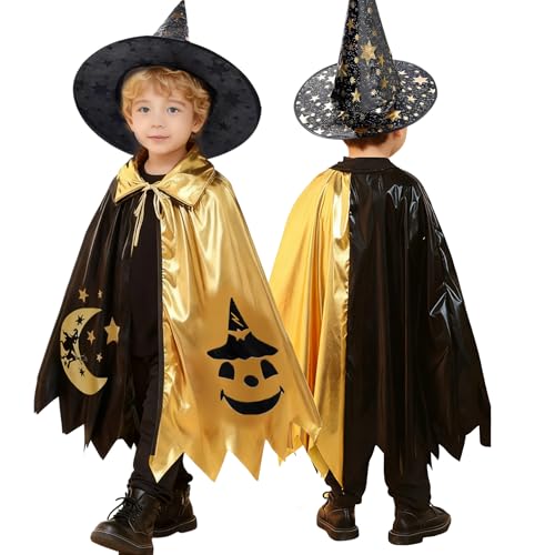 Geister Kostüm Kinder,Geist Umhang Gespenst für Kinder,Gespenster Umhang Geist kinder,Halloween Kind Geister Kleidung,Gespenst Kleidung für Cosplay Karneval Halloween Fasching Kostüm Party von ZeiLaBang Kakadi