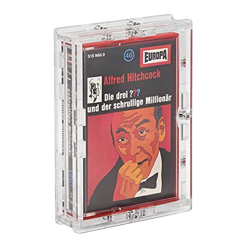 Zeigis Verschraubtes Acryl Case/Schutzbox aus glasklarem Acrylglas für 1 Hörspielkassette mit Hülle/UV-Schutz/Acrylbox/Protector/Transparent Zeigis Verschraubtes Acryl Case/Schutzbox aus glasklarem Acrylglas für 1 Hörspielkassette mit Hülle/UV-Schutz/Acrylbox/Protector/Transparent von Zeigis
