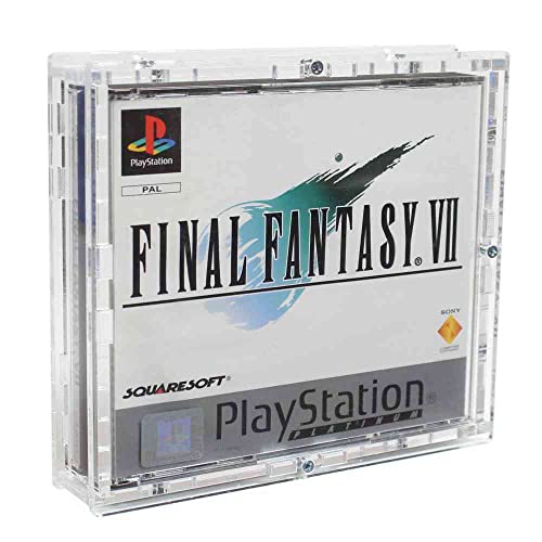 Zeigis Verschraubtes Acrylcase aus Acrylglas für EIN Sony Playstation Spiele in OVP/Schutzbox/Protector/UV-Schutz/Transparent/Games Playstation 1 / PS1 Spiel Doppelbox in OVP Zeigis Verschraubtes Acrylcase aus Acrylglas für EIN Sony Playstation Spiele in OVP/Schutzbox/Protector/UV-Schutz/Transparent/Games Playstation 1 / PS1 Spiel Doppelbox in OVP von Zeigis