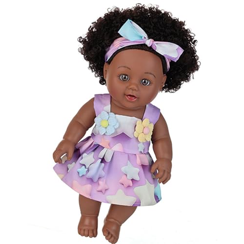 Zeiwohndc 12 Zoll Weiches African America Mit Mode Afro Frisur Für Kindersammler Kindergarten Dekoration Zeiwohndc 12 Zoll Weiches African America Mit Mode Afro Frisur Für Kindersammler Kindergarten Dekoration von Zeiwohndc