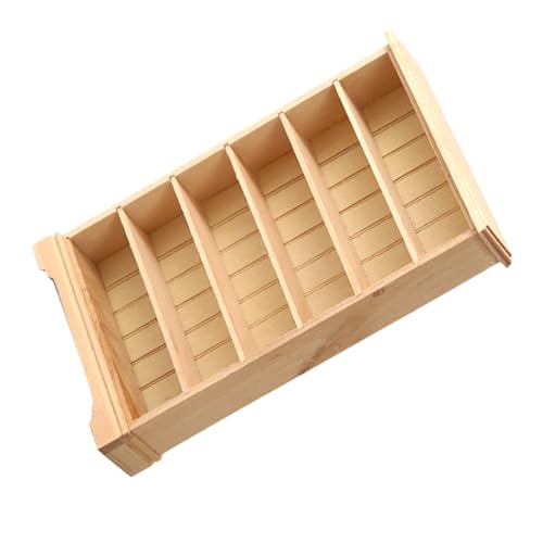 Zeiwohndc Holzbuchhandelmodell Mit 6 Ebenen Kreativer Schreibtisch Dekoration Miniaturbuchhandel Ausstellungsschelfornament Für Puppenhäuser Zeiwohndc Holzbuchhandelmodell Mit 6 Ebenen Kreativer Schreibtisch Dekoration Miniaturbuchhandel Ausstellungsschelfornament Für Puppenhäuser von Zeiwohndc