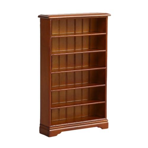 Zeiwohndc Holzbuchhandelmodell Mit 6 Ebenen Kreativer Schreibtisch Dekoration Miniaturbuchhandel Ausstellungsschelfornament Für Puppenhäuser Zeiwohndc Holzbuchhandelmodell Mit 6 Ebenen Kreativer Schreibtisch Dekoration Miniaturbuchhandel Ausstellungsschelfornament Für Puppenhäuser von Zeiwohndc