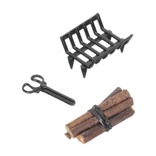 Zeiwohndc Miniaturkabine Decors Kamine Accessoires Set Mit Detailliertem Brennholzregal Und Zange Für 1/12 Model Anzeige Zeiwohndc Miniaturkabine Decors Kamine Accessoires Set Mit Detailliertem Brennholzregal Und Zange Für 1/12 Model Anzeige von Zeiwohndc