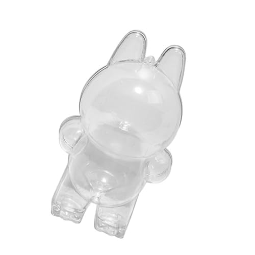 Zeiwohndc Transparente Schutzhülle Anzeigebeutel Für Labubu Abbildung Mit Hanging Model Figure Protector Kratzerhalter von Zeiwohndc