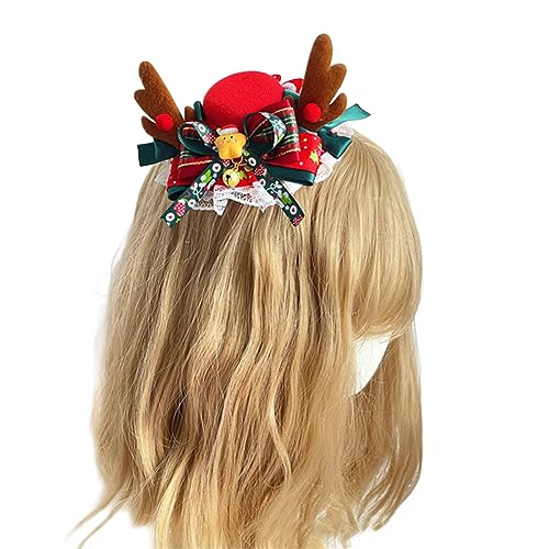 Zeiwohndc Weihnachtshaarclip Schöne Handgefertigte Lolitas Haarzubehör Mit Festlicher Mütze Muti Stirnband Haardekorationen Zeiwohndc Weihnachtshaarclip Schöne Handgefertigte Lolitas Haarzubehör Mit Festlicher Mütze Muti Stirnband Haardekorationen von Zeiwohndc